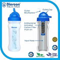 Diercon pocket water filter bottle with activated carbon filter water bottle  5