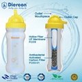 Diercon portable water filtered bottle with uf membrane filter drinking bottle  2
