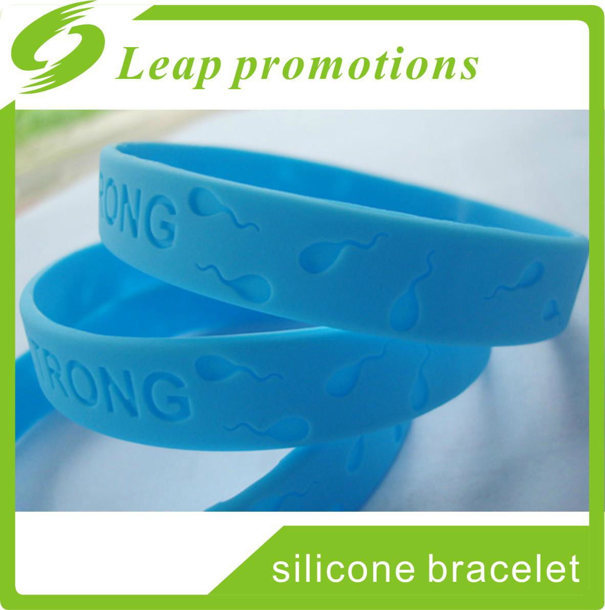 Famous brand promotional Silicone Bracelets with Adult Size