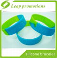 1 inch wristband silicone bracelet glow in the dark wristband 1