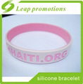 dual layer silicone wristband for party