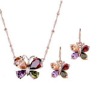 Cubic Zirconia Jewelry Set