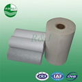 Non-woven dust collector bag fabric for