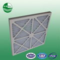 industrial air filter paper frame pleated air filter 2