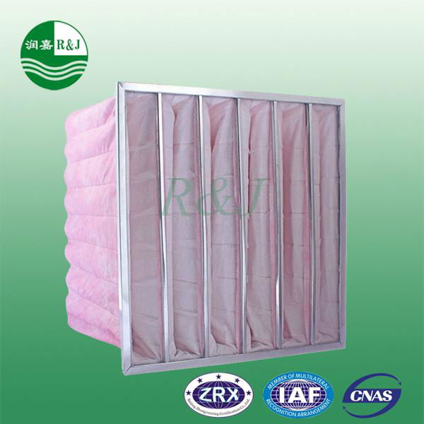 profession air purification series ahu bag/pocket air filter 2