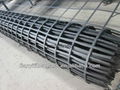 high tensile strength steel plastic composite geogrid 1