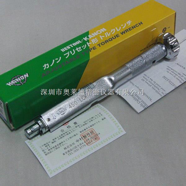 日本KANON中村扭力扳手N450LCK 10-45n.m 450LCK 100-450kgf.cm可換頭力矩扳手 2
