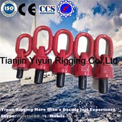 Rigging hardware G80 swivel hoist ring manufacturer supply Universal Eyebolts