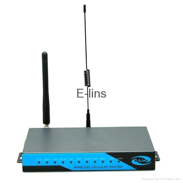 E-Lins Industrial LTE 4G Router H820 Sim Card Slot WiFi GPS VPN 
