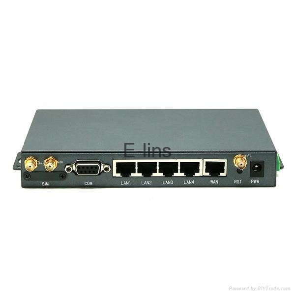 E-Lins Industrial LTE 4G Router H820 Sim Card Slot WiFi GPS VPN  3