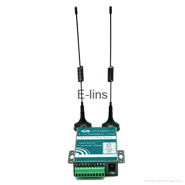 E-Lins Industrial LTE 4G Router with Sim Card Slot WiFi GPS VPN  5