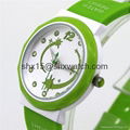 New fashion silicone rubber strap children watch 2