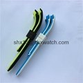 2 pieces custom made silicone watch strap 3