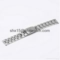 Stainless steel 1 piece mesh smart watch band