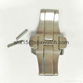 Metal stainless steel butterfly watch buckle 26mm