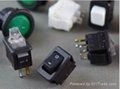 Industry Mini Subminiature Smallest  Lighted and Non-illuminated  Rocker SWITCH