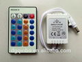 RGB LED Strip Light Remote Control With DC 3