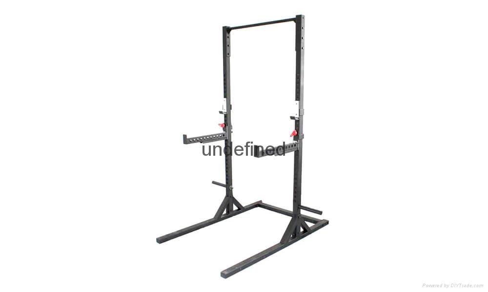 Adjustable Squat Rack with Pull up Bar