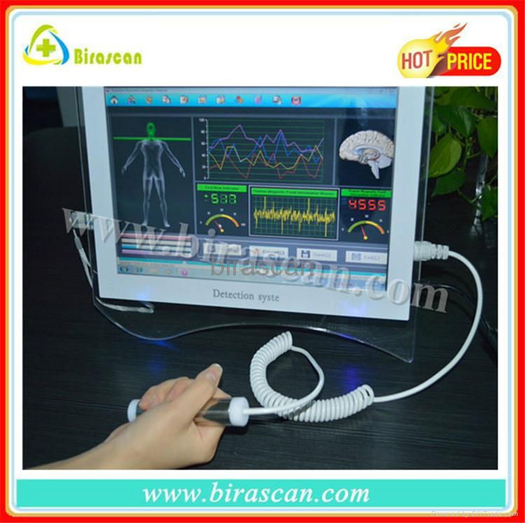 Touch screen 14" size quantum resonance magnetic health analyzer laptiop 4