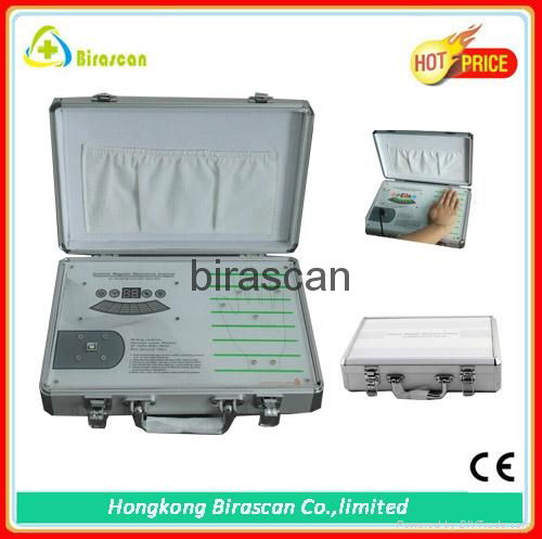 hand touch quantum diagnose resonance health analyzer machine