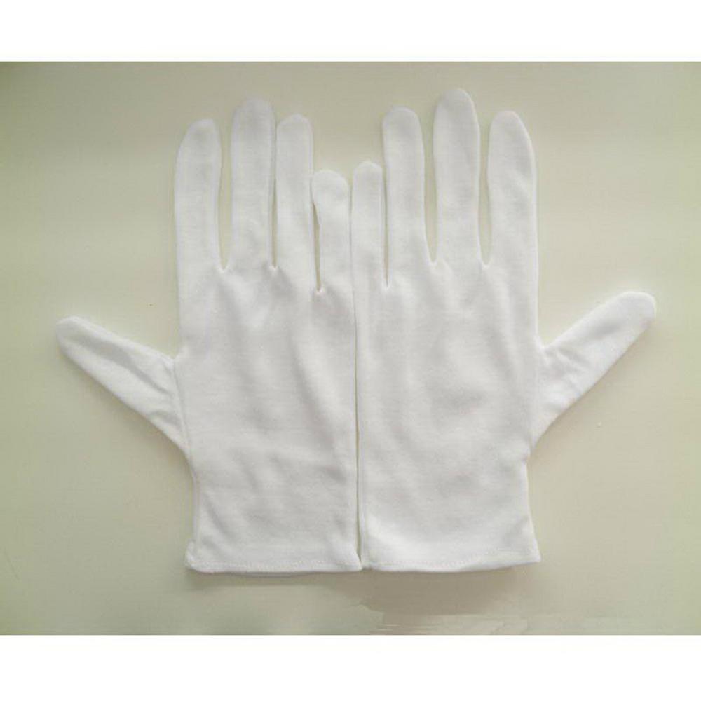 Cheap High-Quality Working White Cotton Gloves  2