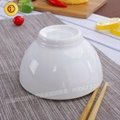 紳士虎唐山骨瓷 4.5寸純白骨瓷日式韓式創意大碗創意大碗甜品碗