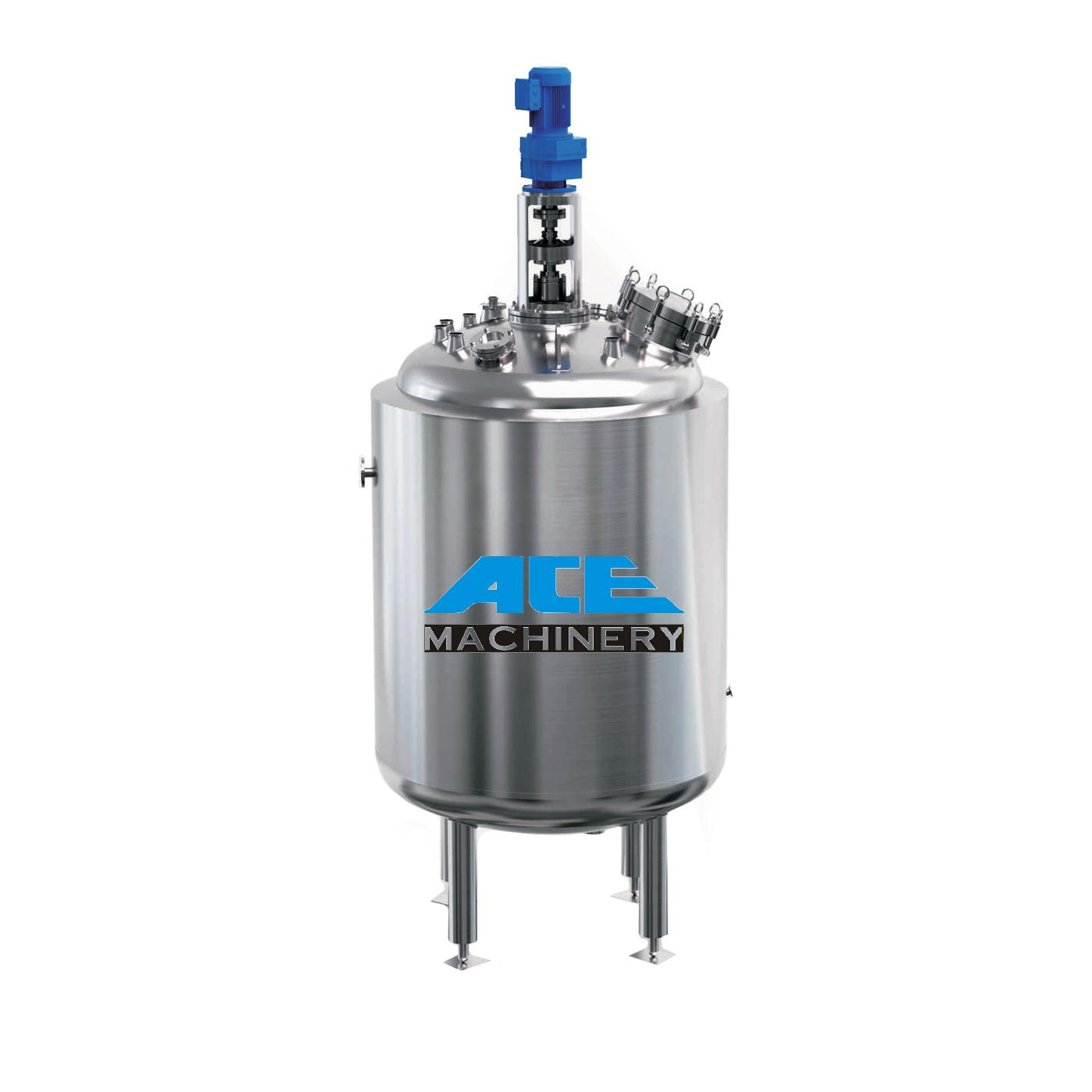 Customized Food Grade Stainless Steel Electric Heating Mixing Tank Mixing Equipm 4