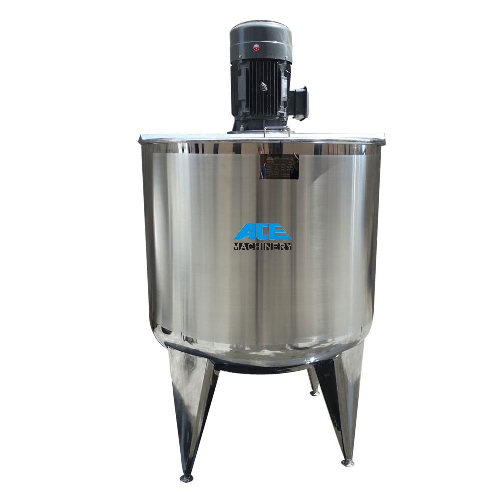 Customized Food Grade Stainless Steel Electric Heating Mixing Tank Mixing Equipm 5