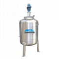 100l 1000l 2000l Stainless Steel Emulsifying Homogenizer Tank blending tank Elec 1