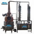 Alembic copper distillation stills