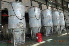 Sanitary stainless steel conical