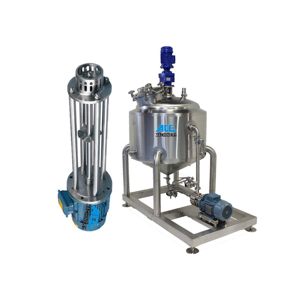 Stainless steel magnetic mixing tank with agitator 