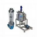 Stainless steel magnetic mixing tank