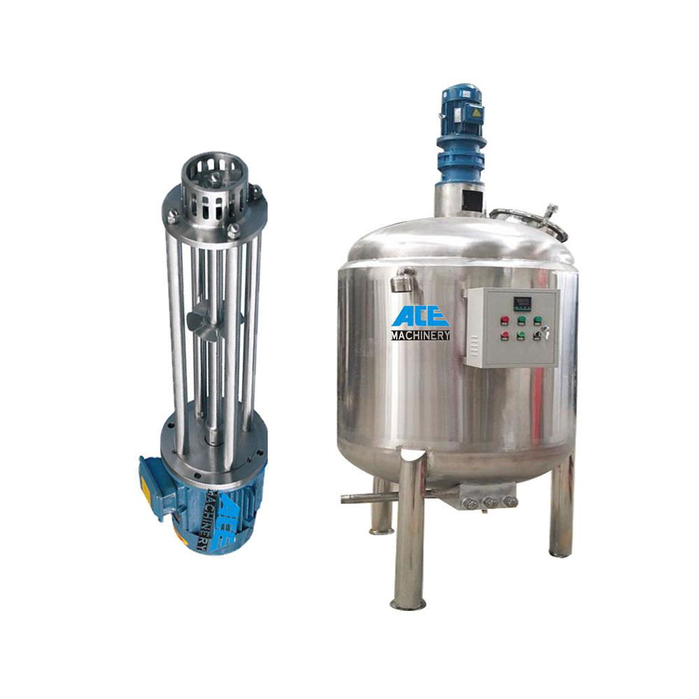 Stainless steel magnetic mixing tank with agitator  2