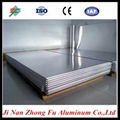 Supply 3003 aluminum sheet with blue pvc