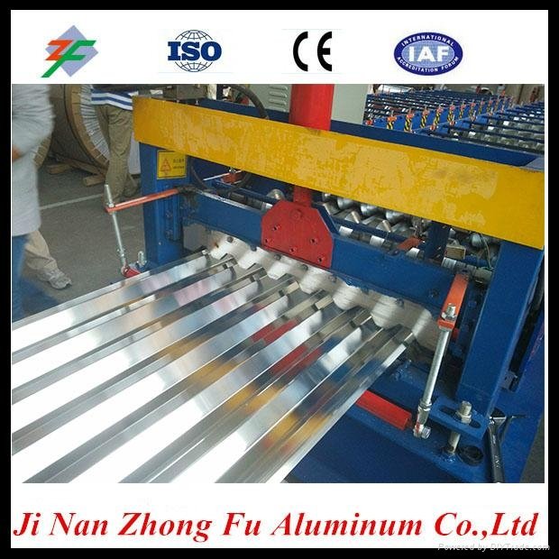 Building Material Trapezoidal Corrugated Aluminum Roofing Sheet With Competitive