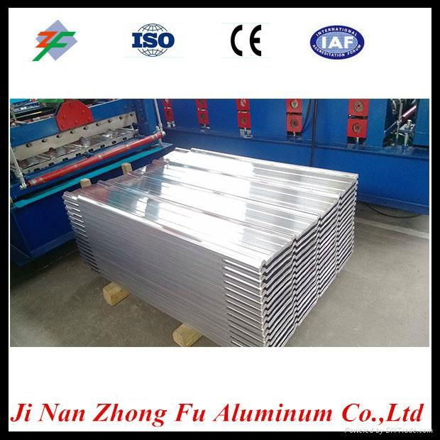 Building Material Trapezoidal Corrugated Aluminum Roofing Sheet With Competitive 4