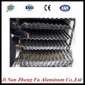 1060 Prepainted embossed corrugated aluminum roofing sheets 1