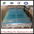 Blue PVC film coated aluminum flat sheet
