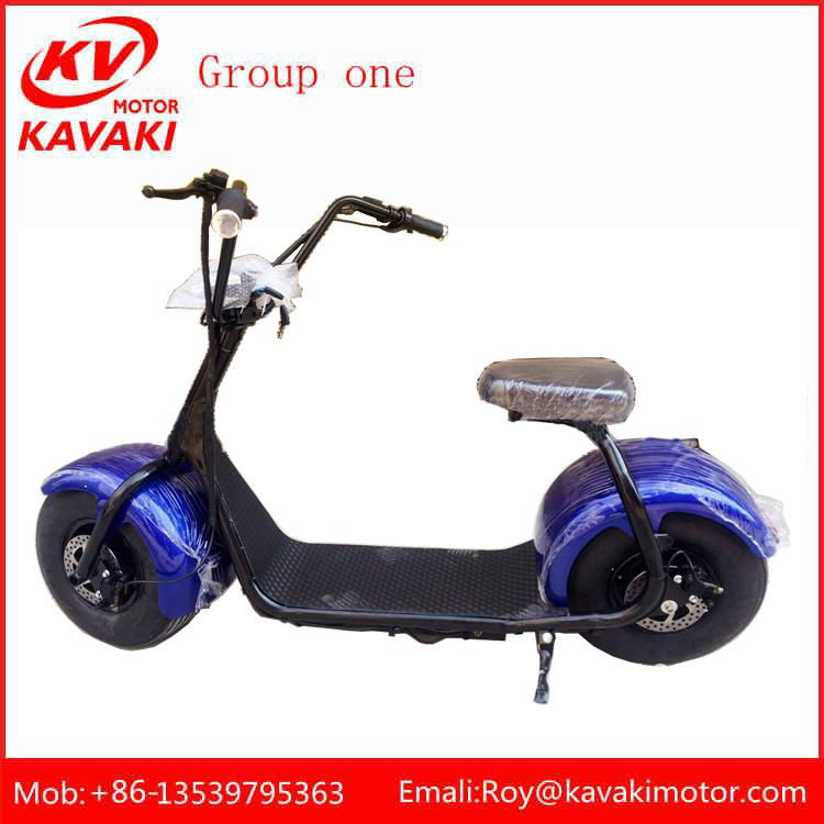 60v 12ah Lithium Battery 2 Wheel Electric Powered Scooter