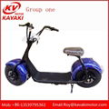 60v 12ah Lithium Battery 2 Wheel Electric Powered Scooter 1