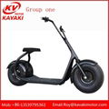 60v 12ah Lithium Battery 2 Wheel Electric Powered Scooter 3