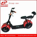 60v 12ah Lithium Battery 2 Wheel Electric Powered Scooter 4