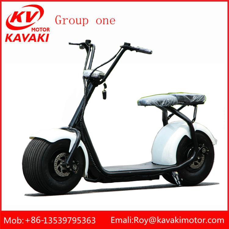 60v 12ah Lithium Battery 2 Wheel Electric Powered Scooter 5