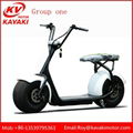 60v 12ah Lithium Battery 2 Wheel Electric Powered Scooter 5