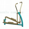 Outdoor fitness equipment elliptical cross trainer