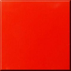 Pure Red MMA Solid Surface