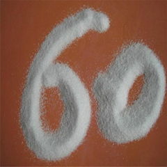优质一级白刚玉粒度砂60#，99.5%AL2O3