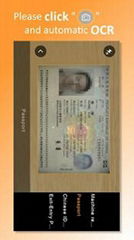 Real-time passport, ID card and driver license scanning SDK for mobile device