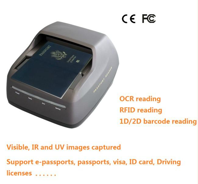 ICAO standard multi-functional document passport scanner OCR ID scanner 2